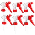 thumbnail image 1 of Buses de Bouteille de Pulvérisation en Plastique, Tête de Remplacement à Gâchette Lourde, 6 Pcs, Étanche, Tête de Pulvérisation Réglable, Rouge, 1 of 1
