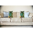 thumbnail image 2 of Betsydrake KS1162 11 x 14 in. Teal Paradise II No Cord Pillow - Small, 2 of 2