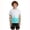 V63-White, variant on WhouRiu Boys Summer Athletic Outfits Short Sleeve Tees And Shorts Sets Kids Sports Training Clothes