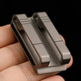 thumbnail image 4 of Baohd Portable Titanium Alloy Keychain Key Ring Hanging Double-Layer Buckle, 4 of 9