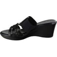 thumbnail image 4 of Tuscany by Easy Street Rosmunda Wedge Sandals (Women), 4 of 7