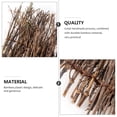 thumbnail image 2 of 6PCS Natural Purple Bamboo Fence Mat Micro Landscape Decoration (1PC/Each Style), 2 of 5