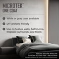 thumbnail image 4 of Revestimiento de microcemento SureCrete MicroTek One Coat, blanco, 18 kg, 4 of 5