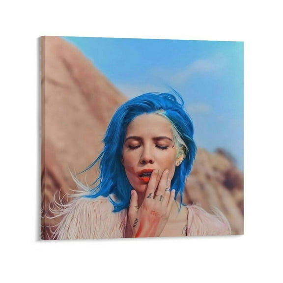 Halsey Poster Canvas Poster Bedroom Decoration Landscape Office Valentine's Birthday Gift