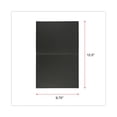 thumbnail image 3 of Universal UNV76895 8 in. x 10 in. A4 Certificate/Document Cover - Black (6/Pack), 3 of 6