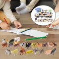 thumbnail image 1 of stanreset 58x Animal Figurines Toy Wildlife Playset Learning Forest for Wild Zoo Animals Party Children Storage Box, 1 of 9