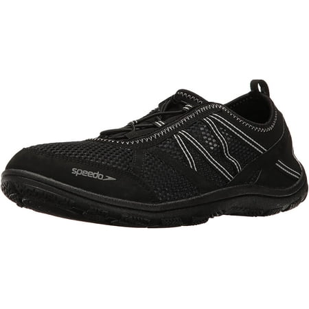 Speedo Men's Seaside LACE 5.0 Athletic Water Shoe, Black, 14 C/D US ...