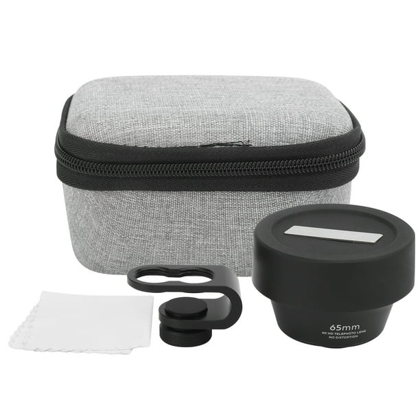 Teleobjetivo de 65 mm para retratos, lente asférica externa para retratos, para teléfonos y tabletas iOS