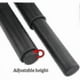 thumbnail image 3 of Adjustable Metal Furniture Legs (25-42cm, Black), 3 of 5