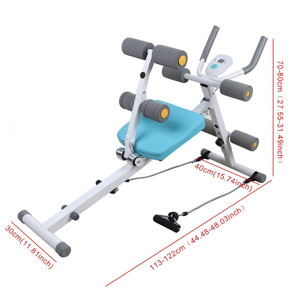 Adjustable Rider Machine Trainer Rowing Machine Ab Workout Equipment Training