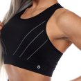 thumbnail image 4 of White Mark Women's Cut Out Back Mesh Sports Bra, 4 of 5