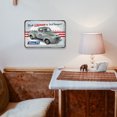 thumbnail image 2 of Placa Metal Vintage para Coche Ford Pintura Hierro Rectangular Artística Pared 30x20cm, 2 of 9