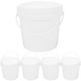 thumbnail image 5 of OFFIGAM  5pcs Small Plastic Pails with Handles for Water Storage and Cleaning, 5 of 10