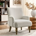 thumbnail image 3 of Modway Ellington Fabric Upholstered Accent Armchair in Salt, 3 of 9