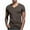 Coffee, variant on Mens Athletic Shirts Summer Lightweight Short Sleeve V Neck Slim Fit Workout T-Shirt for Gym Running Exercise