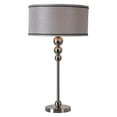 thumbnail image 1 of Kenroy Home Margot Table Lamp, Brushed Steel, 1 of 4
