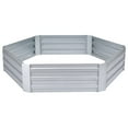 thumbnail image 7 of LuxenHome Galvanized Steel Hexagon Raised Garden Bed Planter, 7 of 7