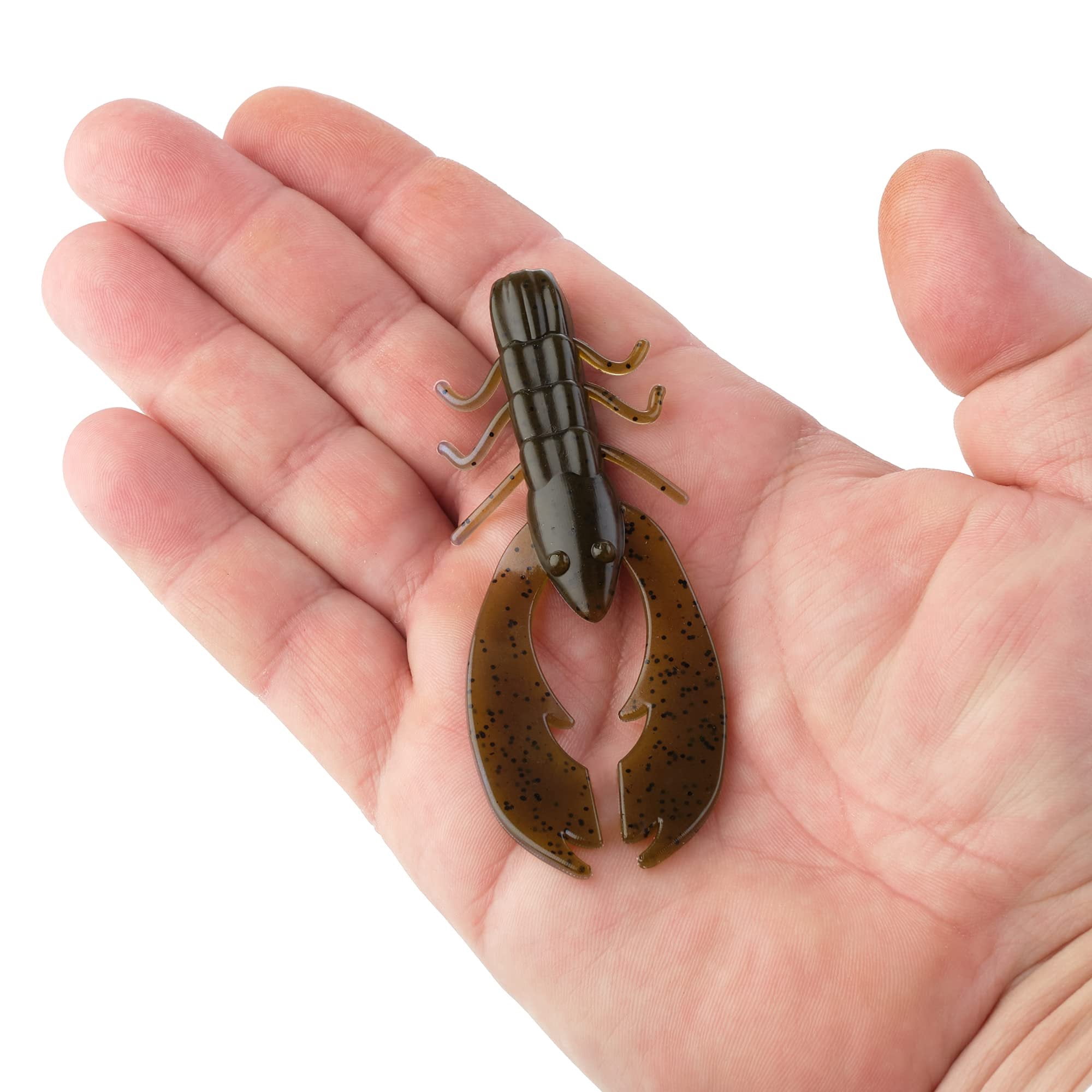 Berkley PowerBait® Chigger Craw Fishing Soft Bait 4in | 10cm Blue Craw