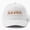 White, variant on Saved by Grace Baseball Hat, Christian Faith Statement Graphic Design, Classic Everyday Cap
