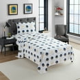 thumbnail image 2 of NBA Officially Licensed Golden State Warriors Microfiber Bed Sheet Set - Full, 2 of 5