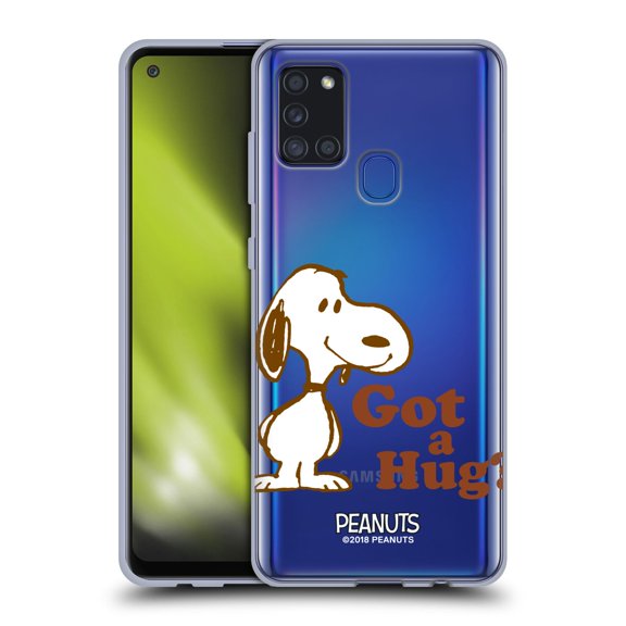 Head Case Designs Officially Licensed Peanuts Snoopy Hug Got A Hug Soft Gel Case Compatible with Samsung Galaxy A21s (2020)