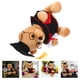thumbnail image 3 of KAKOWELY Muñeco de peluche de oso de graduación con gafas, 3 of 5