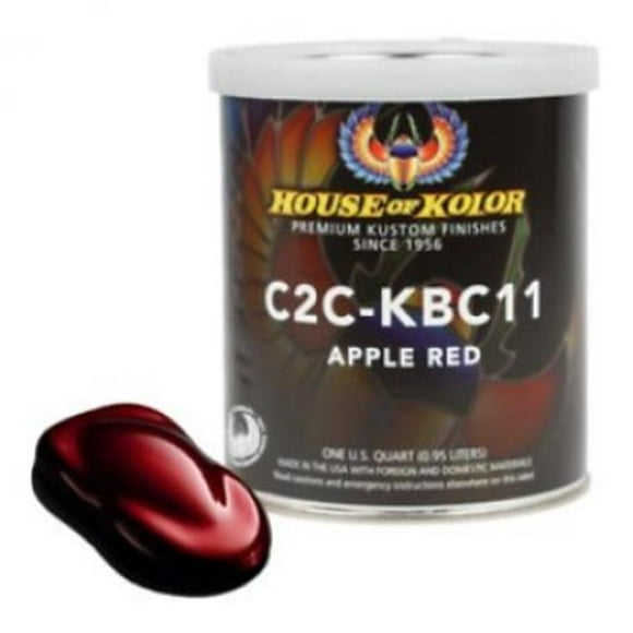 WTD HOK-C2C-KBC10-Q0 1 qt. Apple Red Kandy Basecoat Shimrin
