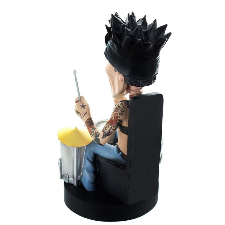 Locoape Motley Crue Tommy Lee No Drum Rig Resin Bobble Head Statue 