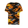 thumbnail image 7 of Halloween Shirt Womens Patterns Halloween Party T Shirt V Neck Short Sleeve Light Gray 3XL, 7 of 7