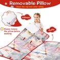 thumbnail image 3 of Pioneer Flower Floral Print Pattern Toddler Nap Mats for Kids Preschool,Sleeping Mat Bag or Kids,Toddler Sleeping Bag,Toddler Nap Mat or Daycare, 3 of 6