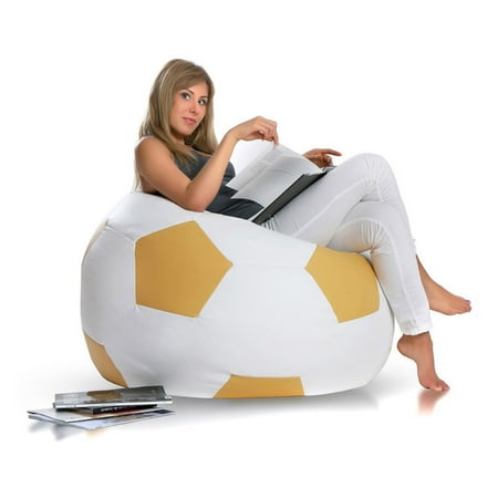 Turbo Beanbags Soccer Ball Large Bean Bag Chair Turbo Beanbags Soccer Ball Large Bean Bag Chair