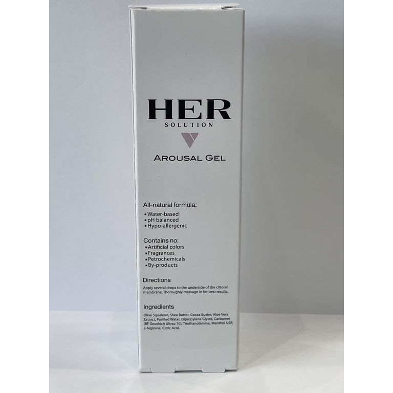 Hersolution Gel - Best Female Libido Lubricant for Increased Drive, Female  Sex Enhancement Liquid - Walmart.com