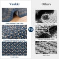 thumbnail image 4 of 2' x 6' Braided Jute Hallway Runner Rug，Non Slip Ultra Thin Washable Low-Pile Carpet for Laundry Room, Farmhouse Modern Mat Runner for Bedroom, Entryway, Hallway, 4 of 10