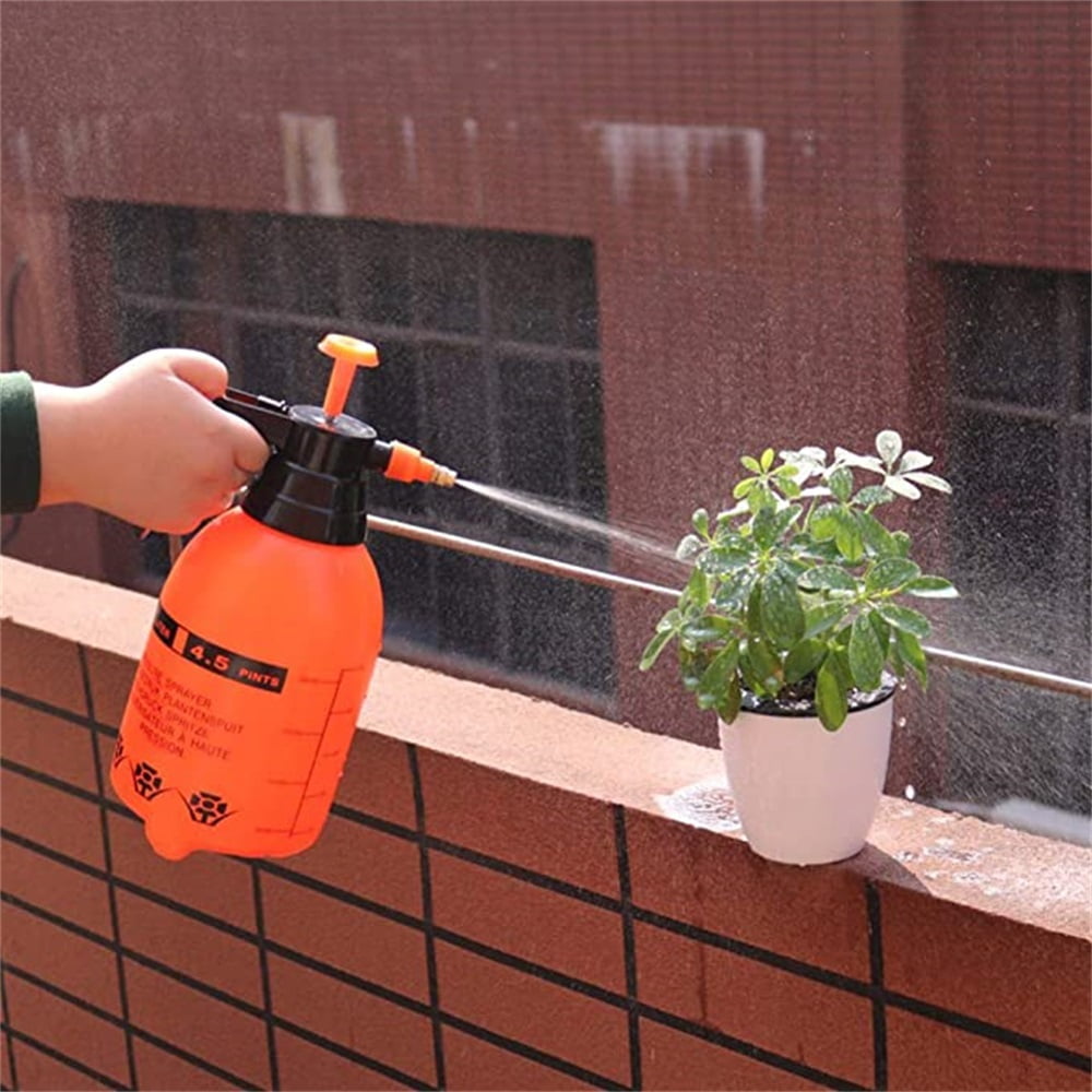 Kepooman Manual Garden Sprayer Hand Lawn Pressure Pump Sprayer Safety with Safety Value&Adjustable Nozzle 68oz/34oz, Orange Kepooman Manual Garden Sprayer Hand Lawn Pressure Pump Sprayer Safety with Safety Value&Adjustable Nozzle 68oz/34oz, Orange