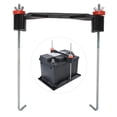 thumbnail image 1 of Battery Hold Down Set, Practical Professional Rugged Car Battery Holder Smooth with 10in J Bolts for Batteries, 1 of 7