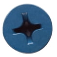 thumbnail image 3 of 400 Piezas 3/16 X 1-1/4 Pulgadas Azul Plano Concreto Diamante Punta Tornillo Anclaje para Anclaje una MamposteríA, 3 of 5
