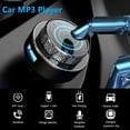 thumbnail image 1 of Émetteur FM Sans Fil Bluetooth 5.0 Lecteur MP3 Radio 2 Adaptateurs USB, 1 of 4