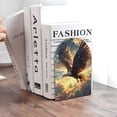 thumbnail image 6 of Hirioo Golden Sky Bald Eagle for Bookends Decorative Bookends for Shelves for Home or Office, Non-Slip Base, 6 of 8