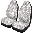 thumbnail image 1 of ABPHQTO Juego de 2 fundas para asientos de coche, protector universal para asientos delanteros de coche, apto para coche, SUV, sedán, camión, 1 of 4