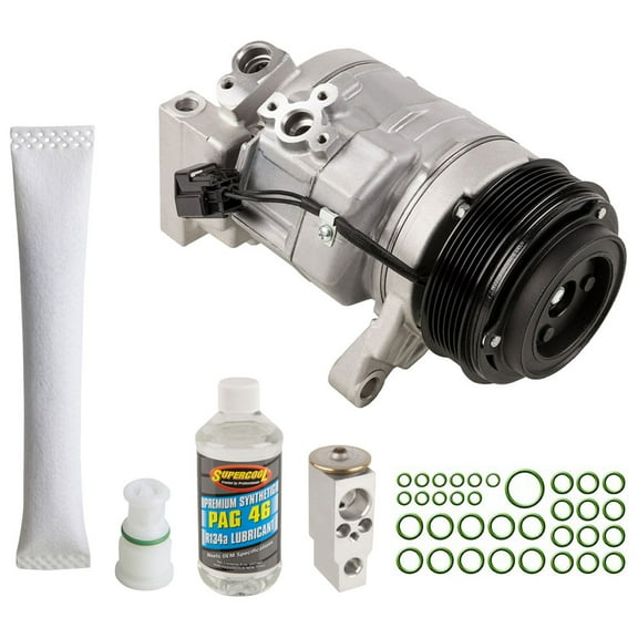 For Cadillac CTS 3.6L AC Compressor w/ A/C Repair Kit - BuyAutoParts