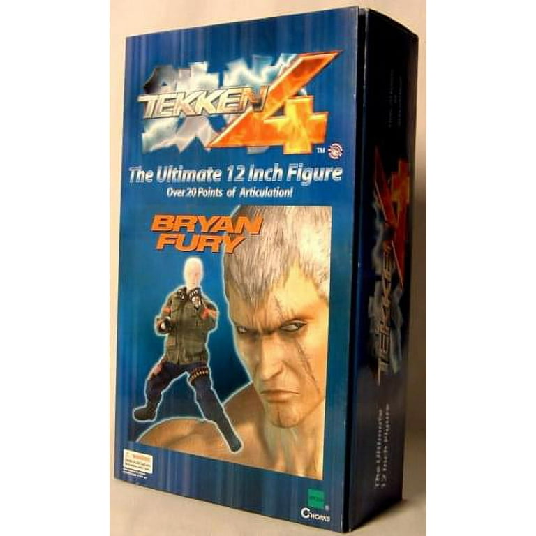 Tekken 4 Bryan Fury Action Toy Collectible Figure with Over 20
