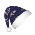 thumbnail image 3 of Gorro de Papá Noel de peluche para niños y adolescentes de 4 a 12 años de Ravens, gorro navideño para niños y niñas, regalo para fiestas navideñas, protección contra el frío y calidez, 3 of 7