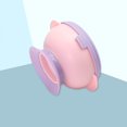 thumbnail image 4 of OUSITAID 3pcs Portable Baby Feeding Bowl with Lid Silicone Suction Cup Bowls Infant Tableware (Pink+Yellow+Blue), 4 of 6