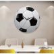 thumbnail image 1 of Basketball& Football Creative Wall Clock Bedroom Decoration Clock Sports Silent Wall Clock G, 1 of 1