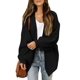thumbnail image 1 of Ropa de mujer, cárdigan de manga larga con cuello en V y botones de aguja gruesa, suéter de punto con bolsillos para otoño e invierno, abrigo para mujer, 1 of 6