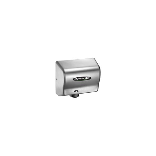 American Dryer ExtremeAir GXT9-SS Stainless Steel Cover High-Speed Automatic Hand Dryer 1,500W Maximum Power 50/60Hz 100-240V 10-12 Second Dries