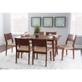 thumbnail image 3 of Powell Cadence 7-Piece Dining Set Brown With Brown Finish D1275D19PC7, 3 of 4