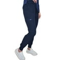 thumbnail image 4 of Green Town Scrubs for Women Scrub Set - Slim Fit Jogger Pant and Tuck-In V-Neck Top, 5 Pockets, Easy Care Uniform, 4 of 7