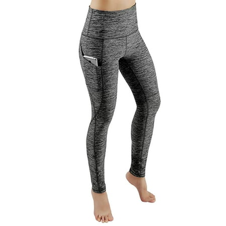 Tuscom Women Workout Out Pocket Leggings Fitness Sports Gym Running Yoga Athletic