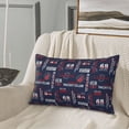 thumbnail image 5 of Salouo Nautical Style Sailboat Print Print Pillow Case Cover,Wrinkle-Free Bed Pillow Cover Pack of 1 Home Decor Fade-Resistant and Stain-Resistant ,Pillows Not Included -14"x20", 5 of 8
